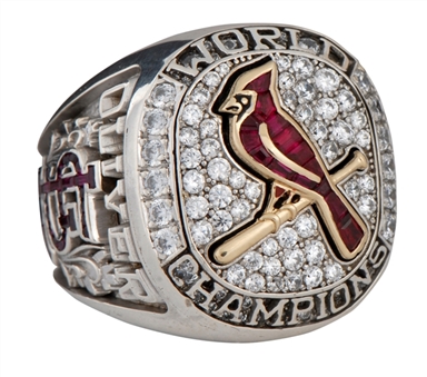 2011 St Louis Cardinals World Series Championship Ring with Presentation Box
